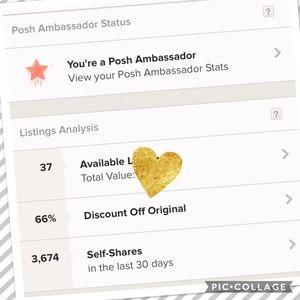 YAY!! POSH AMBASSADOR!!